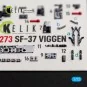 SF-37 Viggen - interior 3D decals for Special Hobby, 1/72 - Kelik K... SF-37 Viggen - interior 3D decals for Special Hobby, 1/72 - Kelik K...