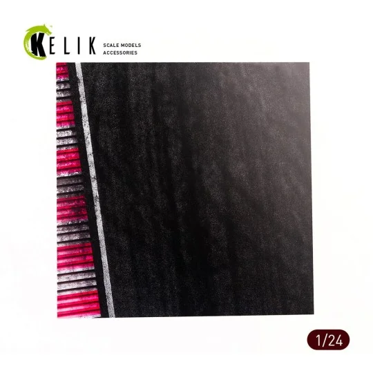 Racing Track for 2 models - Base - Acrylic 3 mm (240 x 240 mm) (190... Racing Track for 2 models - Base - Acrylic 3 mm (240 x 240 mm) (190...