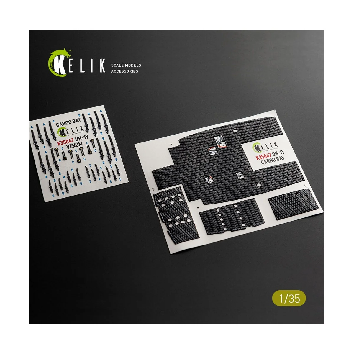UH-1Y VENOM Cargo Bay - interior 3D decals for Trumpeter, 1/35 - Ke... UH-1Y VENOM Cargo Bay - interior 3D decals for Trumpeter, 1/35 - Ke...