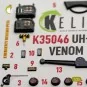 UH-1Y VENOM - interior 3D decals for Trumpeter, 1/35 - Kelik K35046 UH-1Y VENOM - interior 3D decals for Trumpeter, 1/35 - Kelik K35046