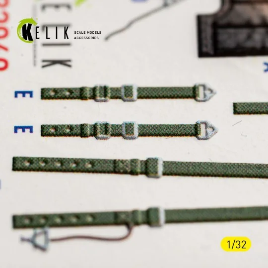 Spitfire Mk.IIa - interior 3D decals for Revell, 1/32 - Kelik K32060 Spitfire Mk.IIa - interior 3D decals for Revell, 1/32 - Kelik K32060