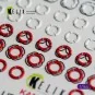 LIFEBUOYS - 3D Decal for models, 1/144 - Kelik KA144001 LIFEBUOYS - 3D Decal for models, 1/144 - Kelik KA144001
