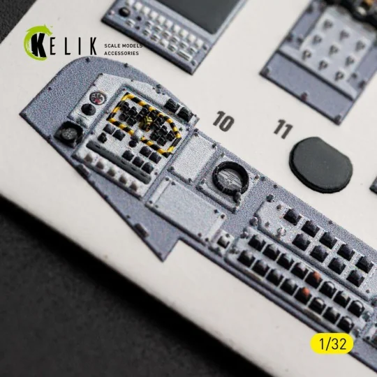 TORNADO ECR - interior 3D decals for Revell, 1/32 - Kelik K32068 TORNADO ECR - interior 3D decals for Revell, 1/32 - Kelik K32068