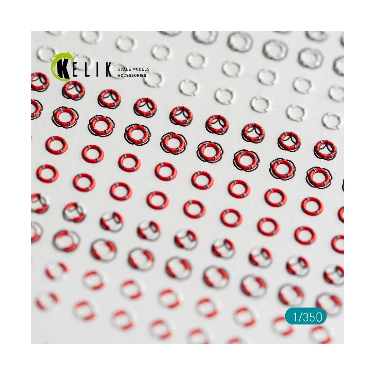 LIFEBUOYS - 3D Decal for models, 1/35 - Kelik KA350001 LIFEBUOYS - 3D Decal for models, 1/35 - Kelik KA350001