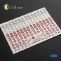 LIFEBUOYS - 3D Decal for models, 1/20 - Kelik KA200001 LIFEBUOYS - 3D Decal for models, 1/20 - Kelik KA200001