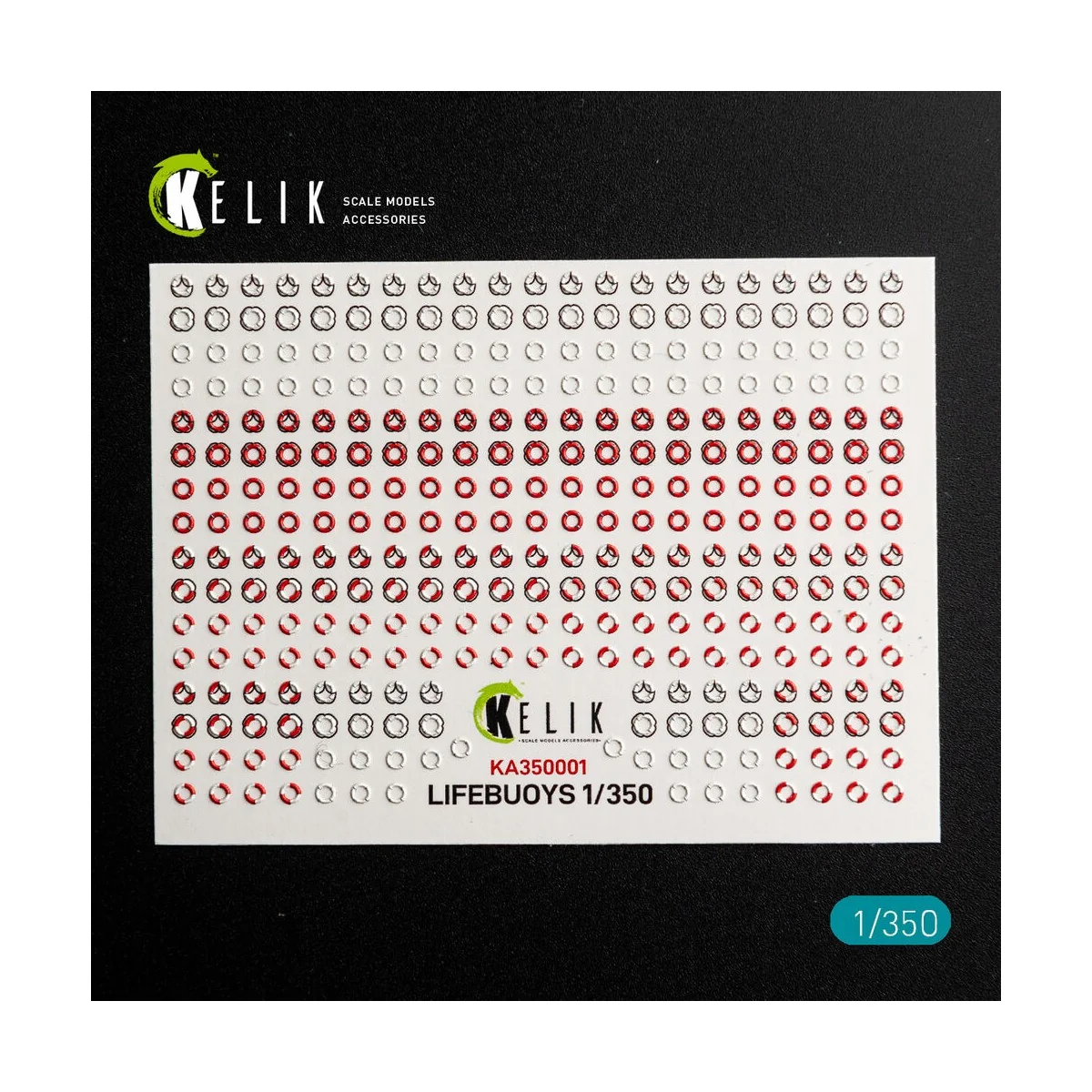 LIFEBUOYS - 3D Decal for models, 1/35 - Kelik KA350001 LIFEBUOYS - 3D Decal for models, 1/35 - Kelik KA350001