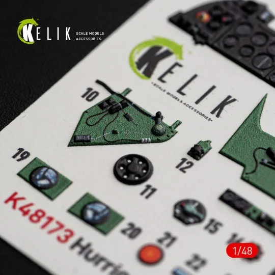 Hurricane Mk.IIC - interior 3D decals for Hobby Boss, 1/48 - Kelik ... Hurricane Mk.IIC - interior 3D decals for Hobby Boss, 1/48 - Kelik ...