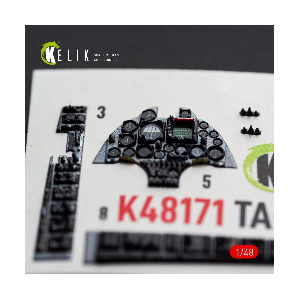 TA-4J SKYHAWK - interior 3D decals for Hasegawa, 1/48 - Kelik K48171 TA-4J SKYHAWK - interior 3D decals for Hasegawa, 1/48 - Kelik K48171