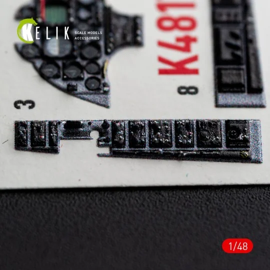 TA-4J SKYHAWK - interior 3D decals for Hasegawa, 1/48 - Kelik K48171 TA-4J SKYHAWK - interior 3D decals for Hasegawa, 1/48 - Kelik K48171