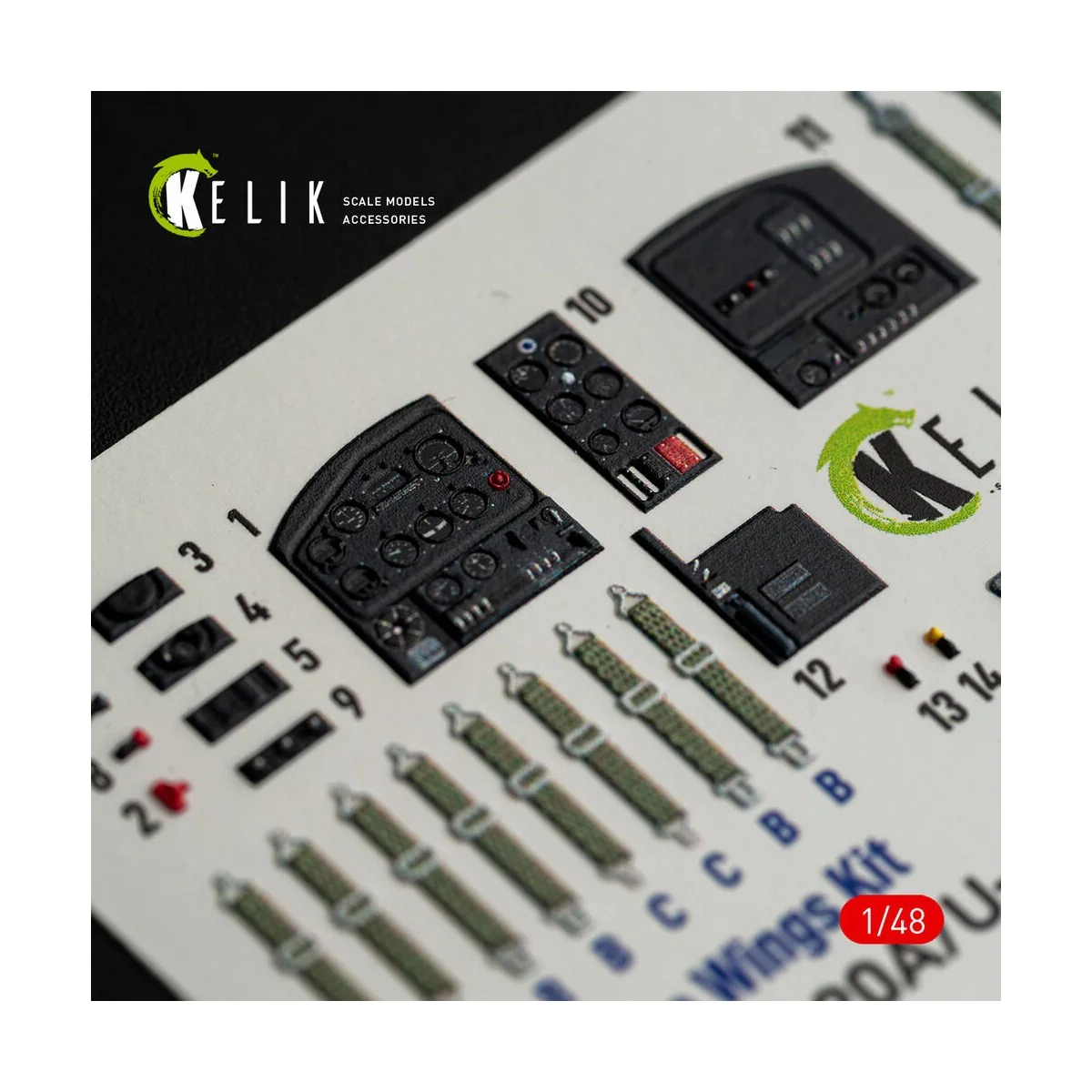 L-20A/U-6A - type 1 interior 3D decals for Dora Wings, 1/48 - Kelik... L-20A/U-6A - type 1 interior 3D decals for Dora Wings, 1/48 - Kelik...