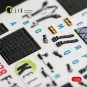 F-15E (Early) - interior 3D decals for Hasegawa, 1/48 - Kelik K48178 F-15E (Early) - interior 3D decals for Hasegawa, 1/48 - Kelik K48178
