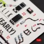 F-15J (Early) - interior 3D decals for Hasegawa, 1/48 - Kelik K48180 F-15J (Early) - interior 3D decals for Hasegawa, 1/48 - Kelik K48180
