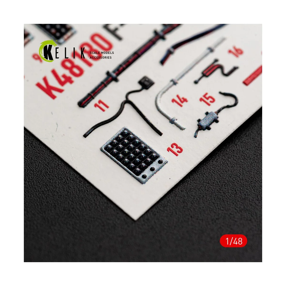 F-15J (Early) - interior 3D decals for Hasegawa, 1/48 - Kelik K48180 F-15J (Early) - interior 3D decals for Hasegawa, 1/48 - Kelik K48180