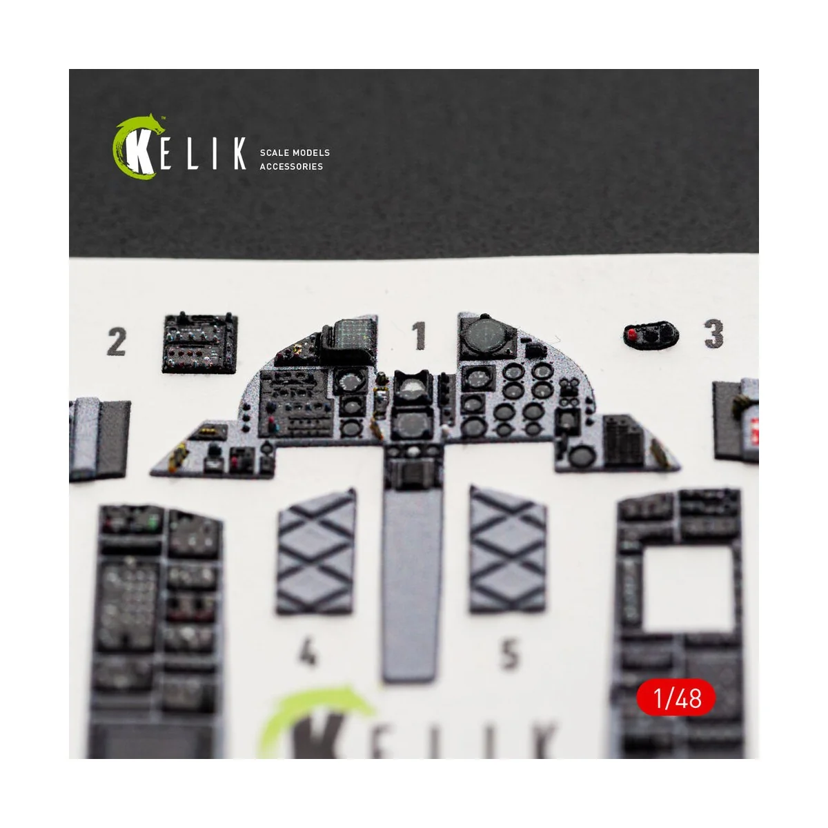 F-15J (Early) - interior 3D decals for Hasegawa, 1/48 - Kelik K48180 F-15J (Early) - interior 3D decals for Hasegawa, 1/48 - Kelik K48180