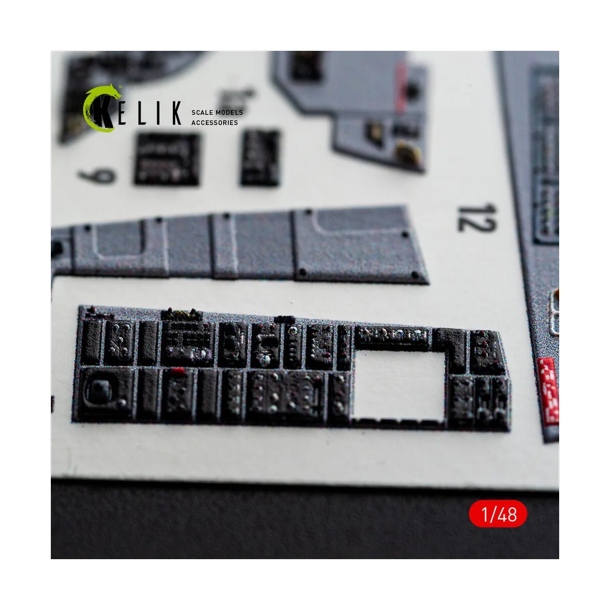 F-15DJ Eagle - interior 3D decals for Hasegawa, 1/48 - Kelik K48182 F-15DJ Eagle - interior 3D decals for Hasegawa, 1/48 - Kelik K48182