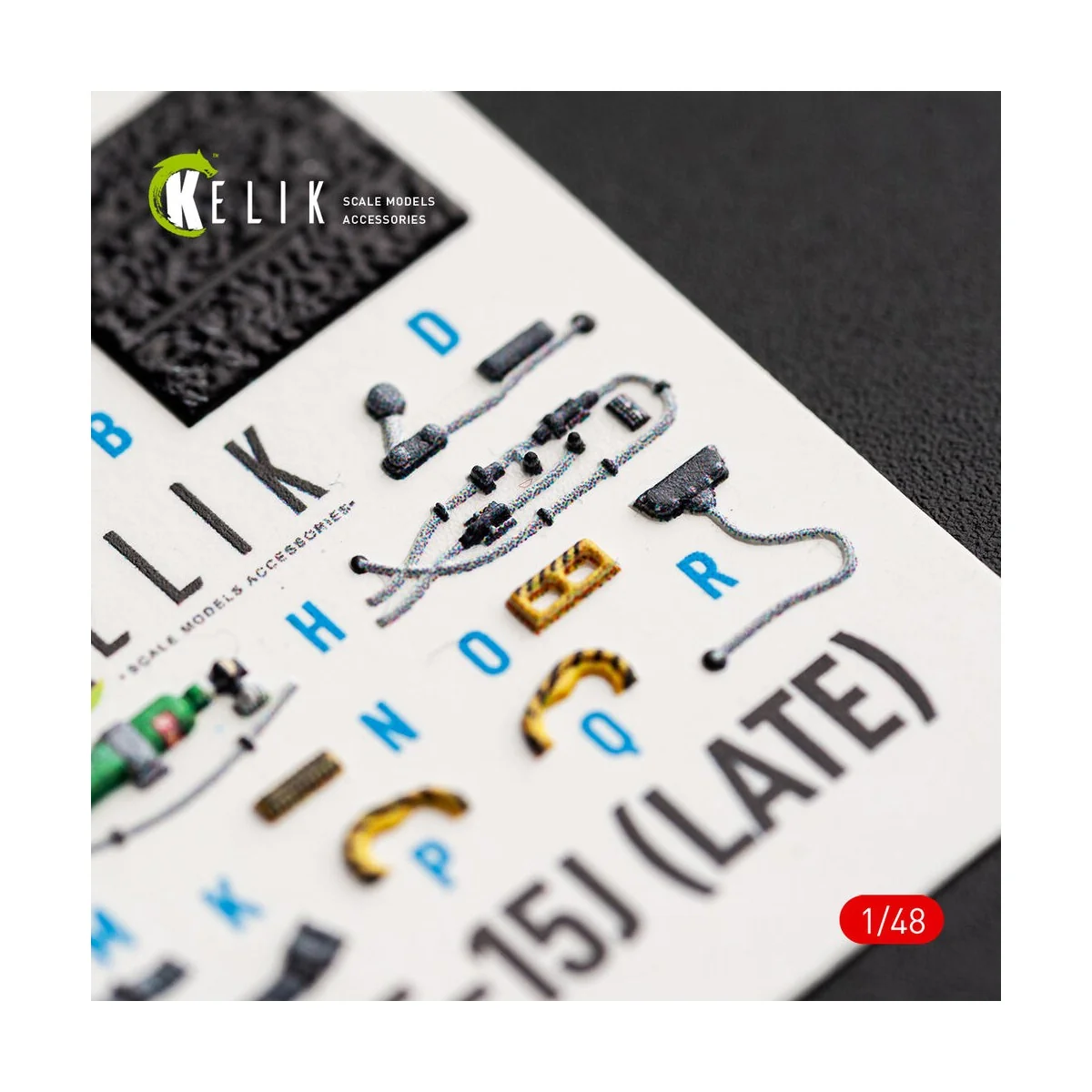 F-15J (Late) - interior 3D decals for Hasegawa, 1/48 - Kelik K48181 F-15J (Late) - interior 3D decals for Hasegawa, 1/48 - Kelik K48181