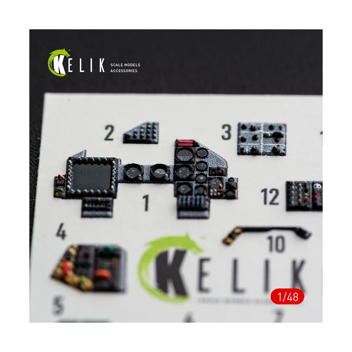 AMX - interior 3D decals for Hobby Boss, 1/48 - Kelik K48183 AMX - interior 3D decals for Hobby Boss, 1/48 - Kelik K48183