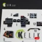 AMX - interior 3D decals for Hobby Boss, 1/48 - Kelik K48183 AMX - interior 3D decals for Hobby Boss, 1/48 - Kelik K48183