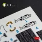 F-15DJ Eagle - interior 3D decals for Hasegawa, 1/48 - Kelik K48182 F-15DJ Eagle - interior 3D decals for Hasegawa, 1/48 - Kelik K48182