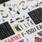 F-15DJ Eagle - interior 3D decals for Hasegawa, 1/48 - Kelik K48182 F-15DJ Eagle - interior 3D decals for Hasegawa, 1/48 - Kelik K48182