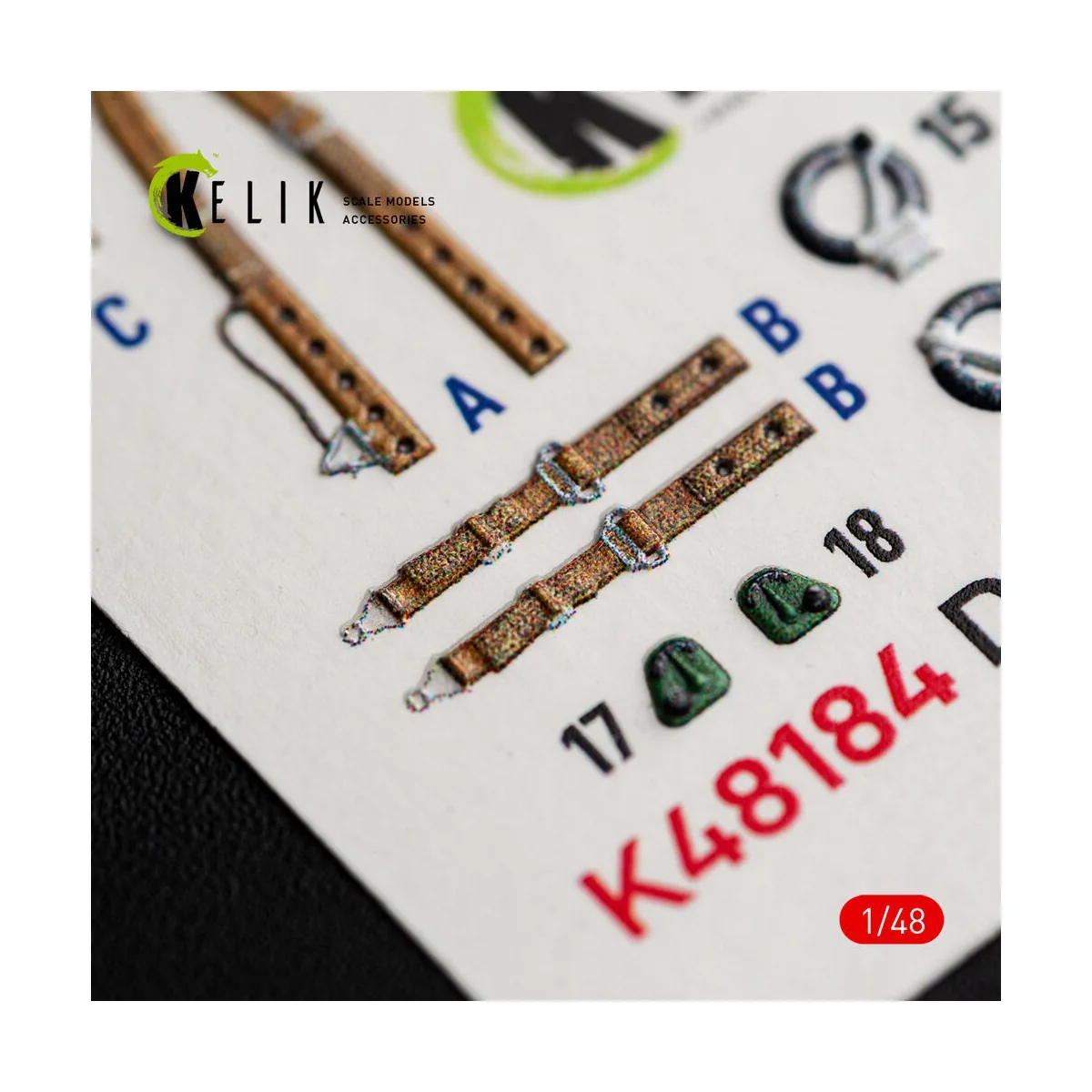 Defiant F1 - interior 3D decals for Trumpeter, 1/48 - Kelik K48184 Defiant F1 - interior 3D decals for Trumpeter, 1/48 - Kelik K48184
