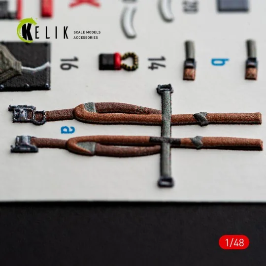 AMX - interior 3D decals for Hobby Boss, 1/48 - Kelik K48183 AMX - interior 3D decals for Hobby Boss, 1/48 - Kelik K48183