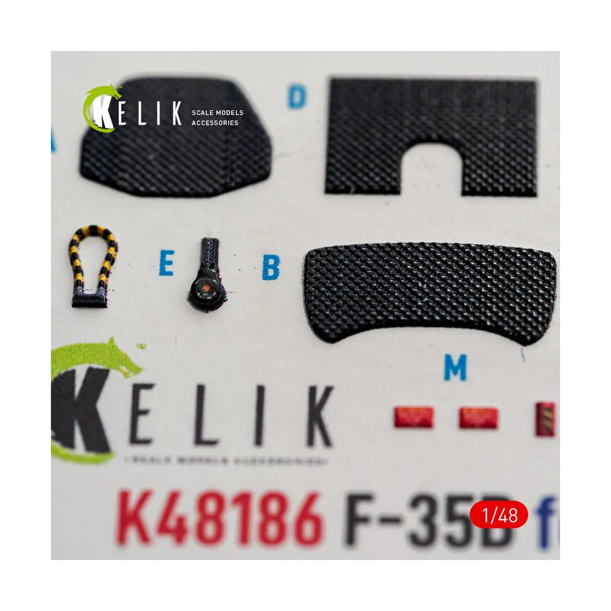F-35B - interior 3D decals for Italeri, 1/48 - Kelik K48186 F-35B - interior 3D decals for Italeri, 1/48 - Kelik K48186