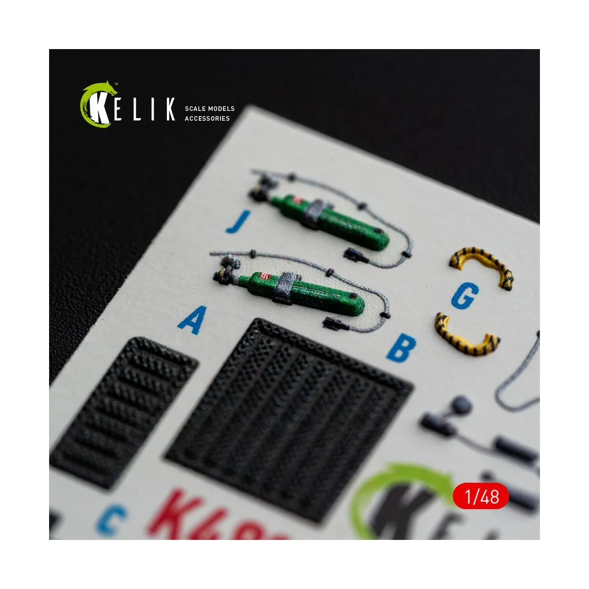 F-15E (Late) - interior 3D decals for Hasegawa, 1/48 - Kelik K48185 F-15E (Late) - interior 3D decals for Hasegawa, 1/48 - Kelik K48185