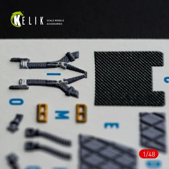 F-15E (Late) - interior 3D decals for Hasegawa, 1/48 - Kelik K48185 F-15E (Late) - interior 3D decals for Hasegawa, 1/48 - Kelik K48185