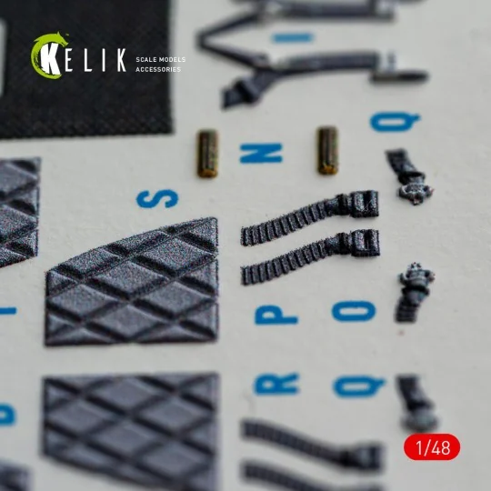F-15E (Late) - interior 3D decals for Hasegawa, 1/48 - Kelik K48185 F-15E (Late) - interior 3D decals for Hasegawa, 1/48 - Kelik K48185
