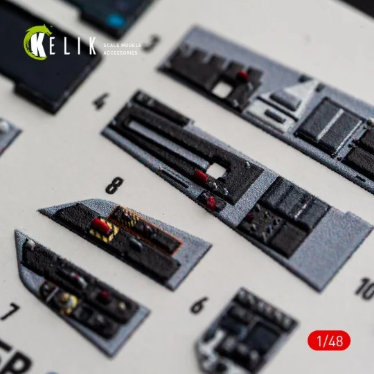 F-35B - interior 3D decals for Italeri, 1/48 - Kelik K48186 F-35B - interior 3D decals for Italeri, 1/48 - Kelik K48186