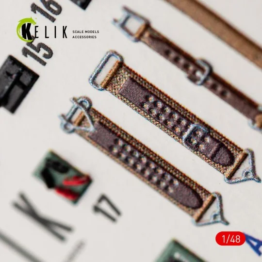A6M2b Zero - interior 3D decals for Academy, 1/48 - Kelik K48189 A6M2b Zero - interior 3D decals for Academy, 1/48 - Kelik K48189