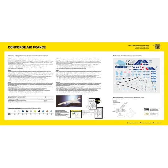 Concorde AF, 1/72 - Heller 80469 Concorde AF, 1/72 - Heller 80469