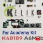 A6M2b Zero - interior 3D decals for Academy, 1/48 - Kelik K48189 A6M2b Zero - interior 3D decals for Academy, 1/48 - Kelik K48189