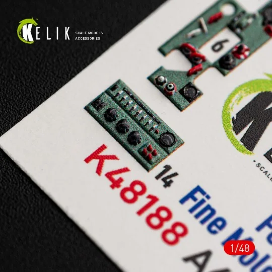 A6M5a - interior 3D decals for Fine Molds, 1/48 - Kelik K48188 A6M5a - interior 3D decals for Fine Molds, 1/48 - Kelik K48188