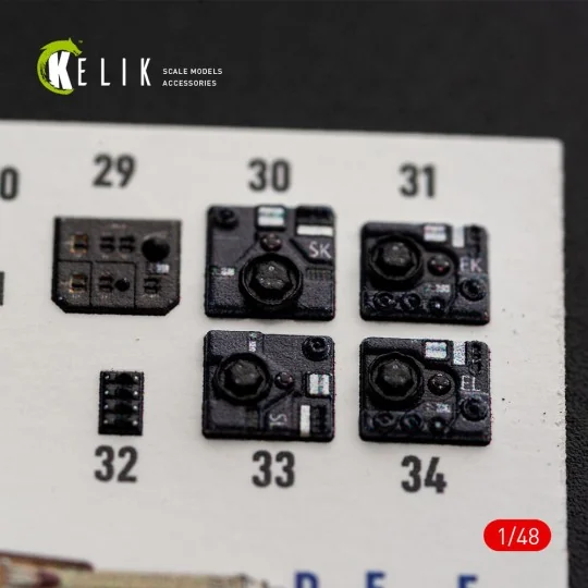 He-111 H-16 - interior 3D decals for ICM, 1/48 - Kelik K48191 He-111 H-16 - interior 3D decals for ICM, 1/48 - Kelik K48191
