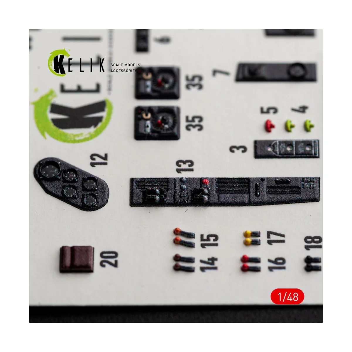 He-111 H-20 - interior 3D decals for ICM, 1/48 - Kelik K48192 He-111 H-20 - interior 3D decals for ICM, 1/48 - Kelik K48192