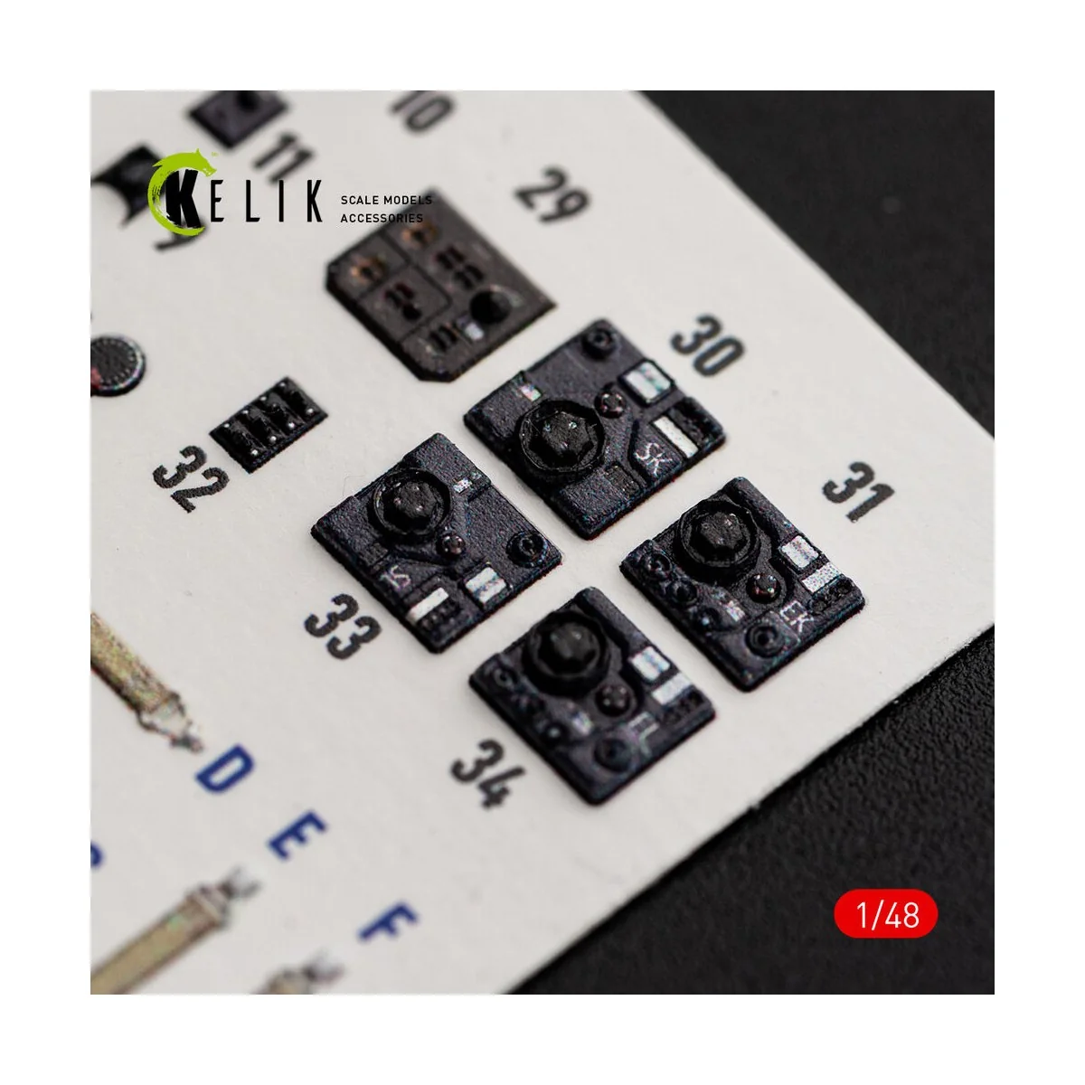 He-111 H-20 - interior 3D decals for ICM, 1/48 - Kelik K48192 He-111 H-20 - interior 3D decals for ICM, 1/48 - Kelik K48192