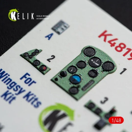 Aichi D3A2 Val - interior 3D decals for Wingsy Kits, 1/48 - Kelik K... Aichi D3A2 Val - interior 3D decals for Wingsy Kits, 1/48 - Kelik K...
