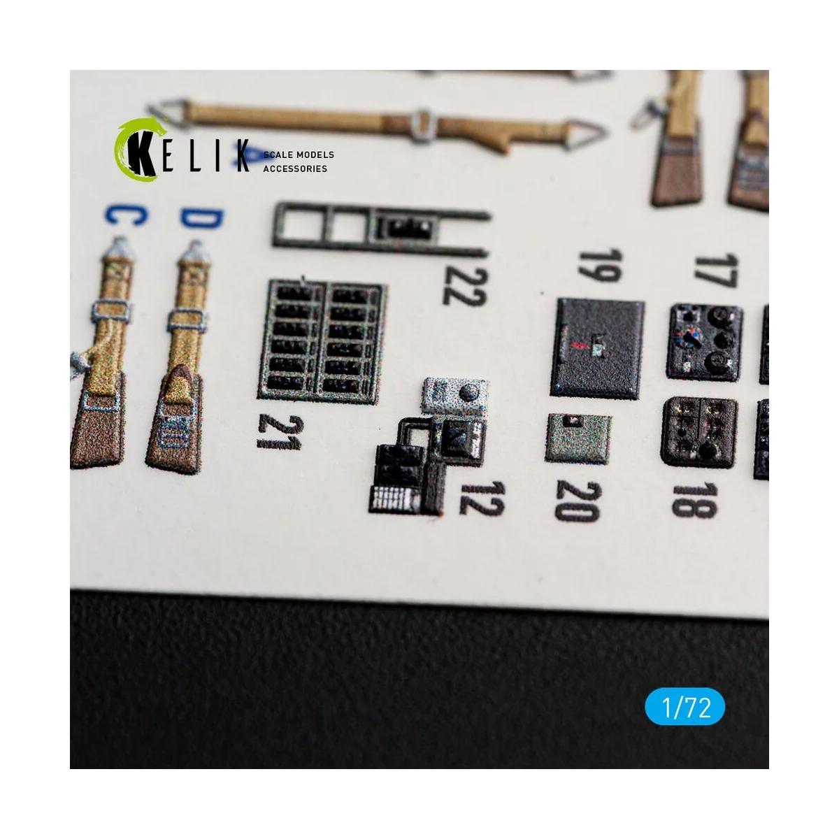 FW-200 C-5/C-8 - interior 3D decals for Revell, 1/72 - Kelik K72240 FW-200 C-5/C-8 - interior 3D decals for Revell, 1/72 - Kelik K72240