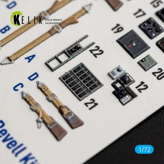 FW-200 C-5/C-8 - interior 3D decals for Revell, 1/72 - Kelik K72240 FW-200 C-5/C-8 - interior 3D decals for Revell, 1/72 - Kelik K72240