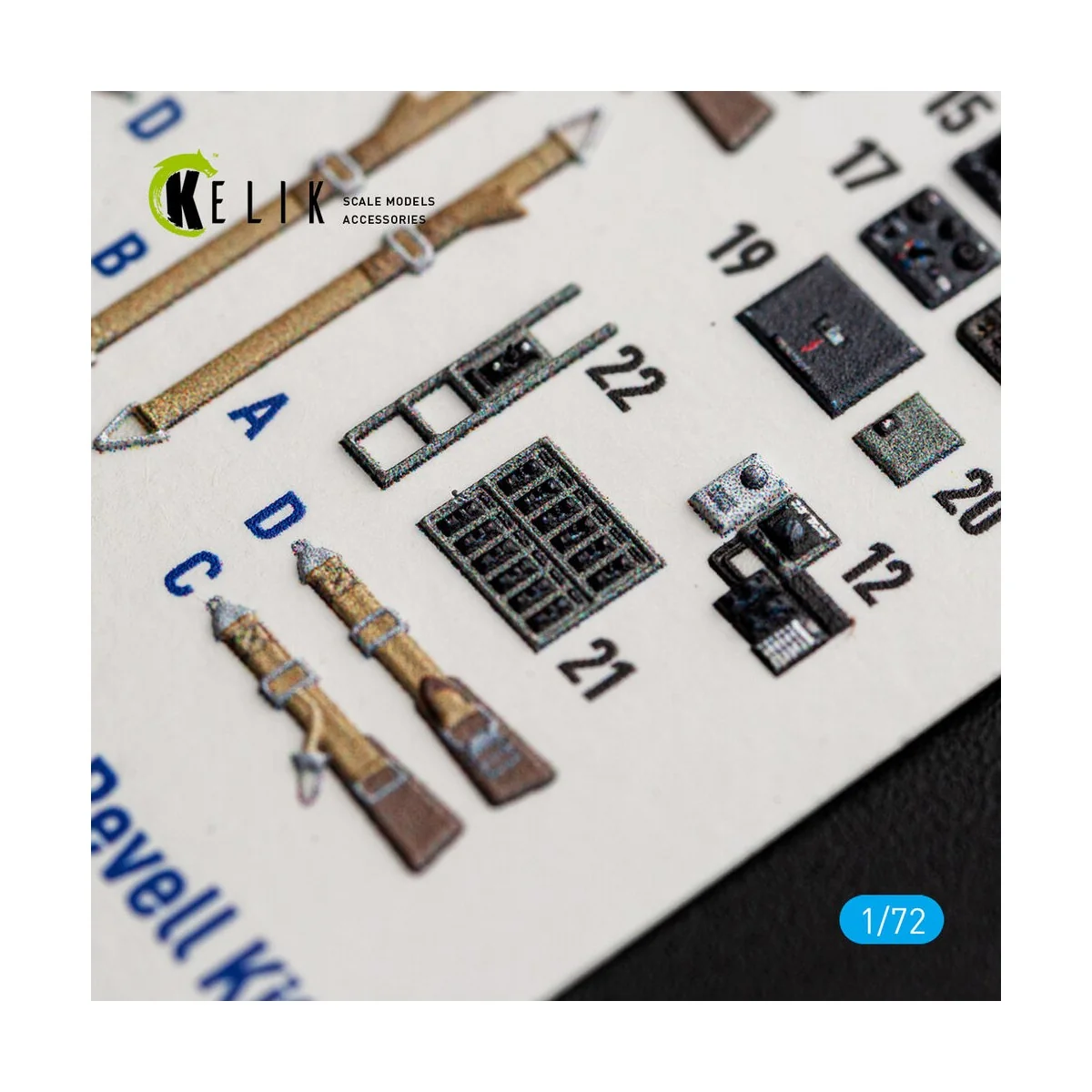FW-200 C-5/C-8 - interior 3D decals for Revell, 1/72 - Kelik K72240 FW-200 C-5/C-8 - interior 3D decals for Revell, 1/72 - Kelik K72240