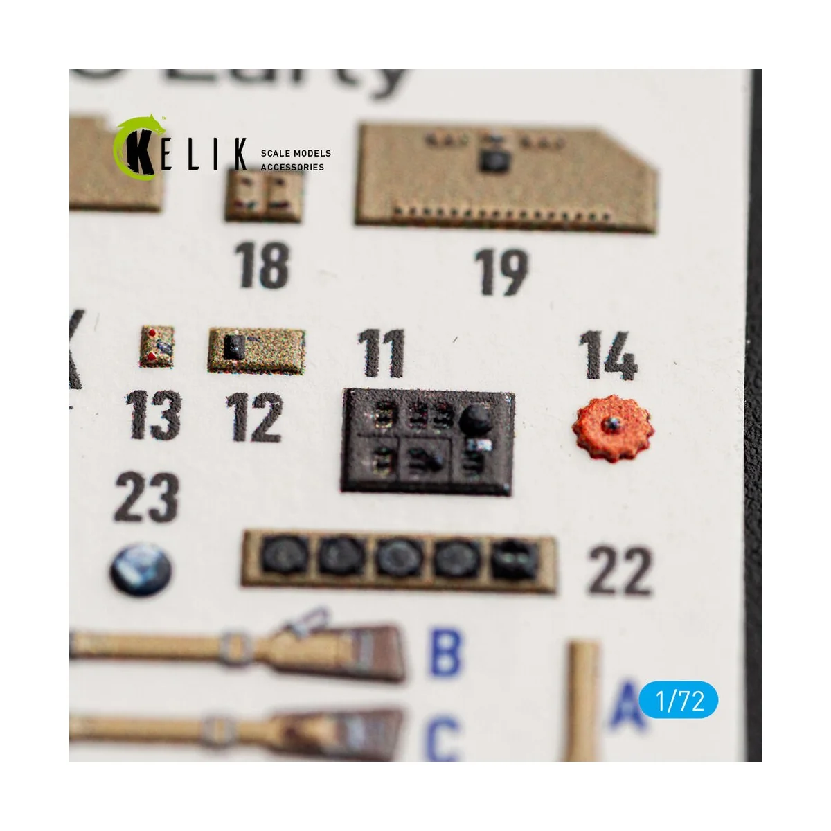 Bf-110C Early - interior 3D decals for Eduard, 1/72 - Kelik K72241 Bf-110C Early - interior 3D decals for Eduard, 1/72 - Kelik K72241