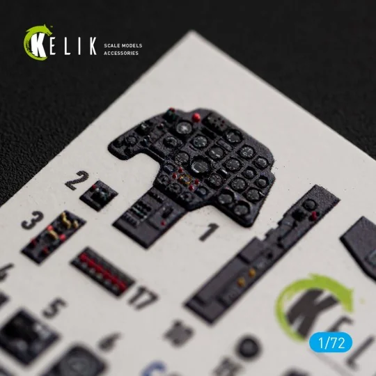 Bf-110C/D/E- interior 3D decals for Eduard, 1/72 - Kelik K72242 Bf-110C/D/E- interior 3D decals for Eduard, 1/72 - Kelik K72242