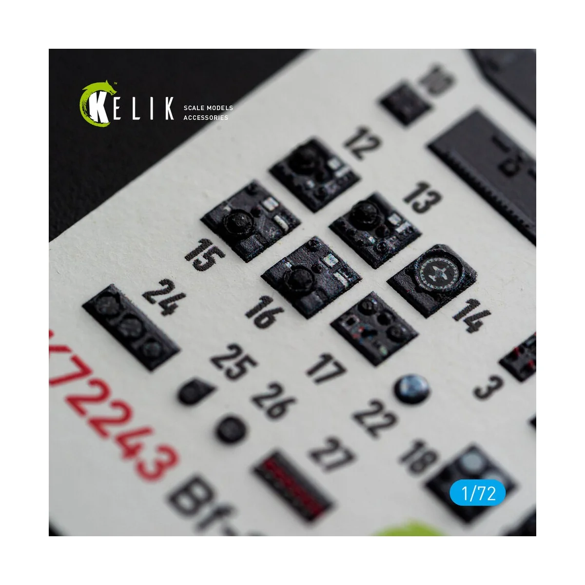 Bf-110G-4- interior 3D decals for Eduard, 1/72 - Kelik K72243 Bf-110G-4- interior 3D decals for Eduard, 1/72 - Kelik K72243