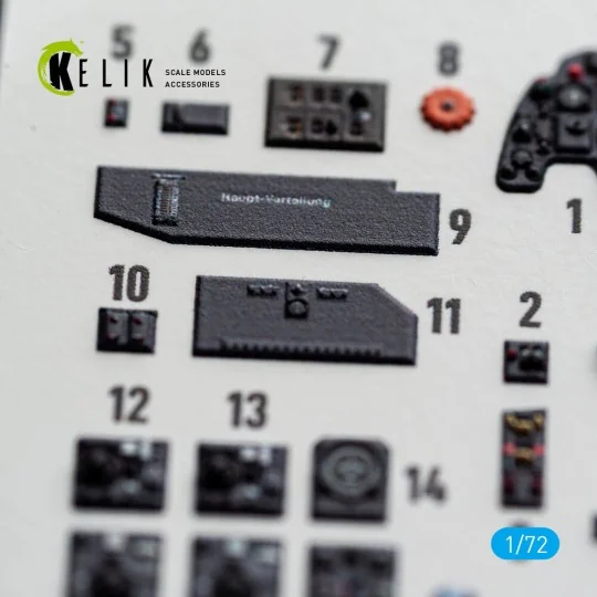 Bf-110G-4- interior 3D decals for Eduard, 1/72 - Kelik K72243 Bf-110G-4- interior 3D decals for Eduard, 1/72 - Kelik K72243