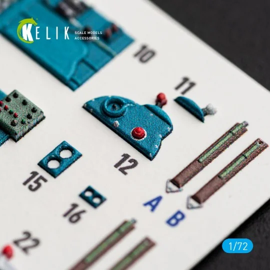 J1N1-S Gekko - interior 3D decals for Fujimi / Hobby 2000, 1/72 - K... J1N1-S Gekko - interior 3D decals for Fujimi / Hobby 2000, 1/72 - K...