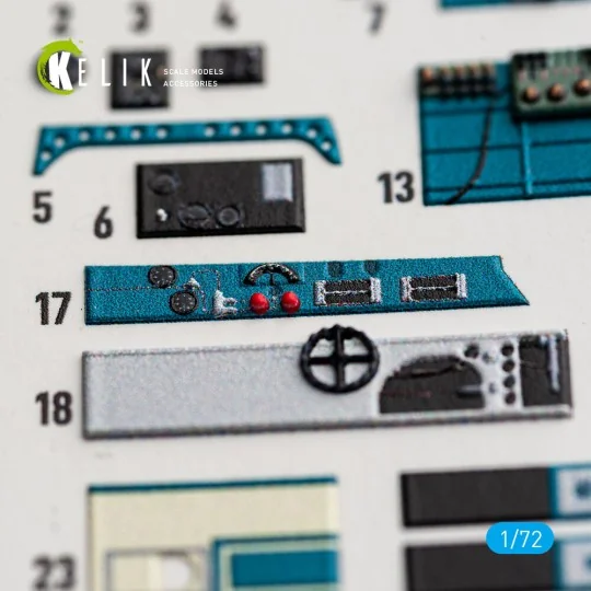 J1N1-S Gekko - interior 3D decals for Fujimi / Hobby 2000, 1/72 - K... J1N1-S Gekko - interior 3D decals for Fujimi / Hobby 2000, 1/72 - K...