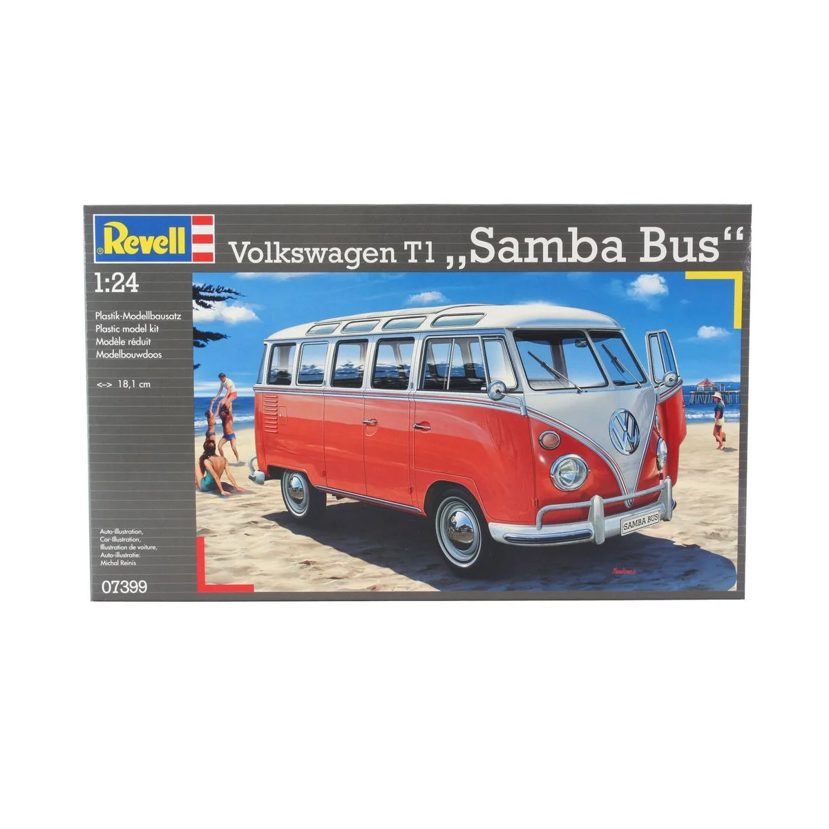 VW T1 Samba Bus, 1/24 - Revell 07399