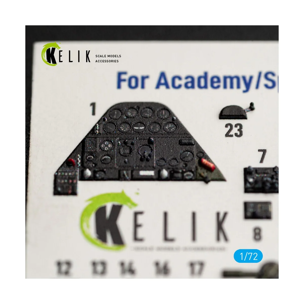 SB2C-4 - interior 3D decals for Academy / Special Hobby, 1/72 - Kel...